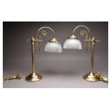 Desk Lamps with Frosted Shades