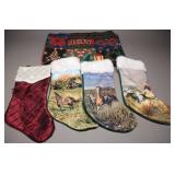 Holiday Stockings & Table Decor