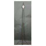 Antique Freestanding Copper Lightning Rod
