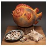 Ceramic Fish & Seashell Collection