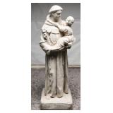 Concrete Statue of Saint Anthony