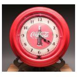 Coca-Cola Neon Wall Clock