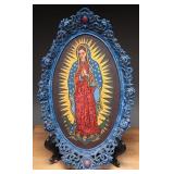 Framed Virgin of Guadalupe Painting