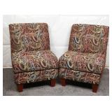 La-Z-Boy Accent Chairs with Abstract Upholstery