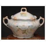 Bavarian Porcelain Sugar Bowl