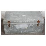 Galvanized Metal Storage Chest