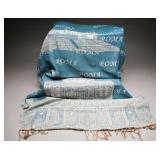 100% Pashmina Scarf with Roman Design