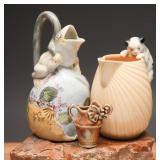 Vintage Creamers, Mixed Styles (3)