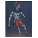 Pastel Artwork in Barnwood Frame, Signed