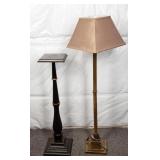 Floor Lamp and Pedestal Stand