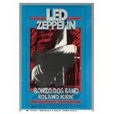 BG-199 Led Zeppelin Postcard by R. Tuten 1969