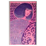 BG-44 Wes Wilson Fillmore Postcard 1967