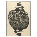 Arlo Guthrie San Francisco Poster, 1968