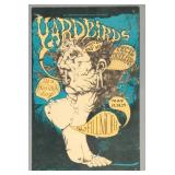 BG-121 Fillmore Yardbirds Postcard by Lee Conklin