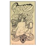 BG-62 Grateful Dead Postcard by Wes Wilson 1967