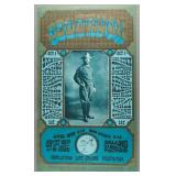 1969 Gold Rush Festival Poster, Lake Amador