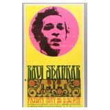 Ravi Shankar 1967 Poster by Tom Wilkes