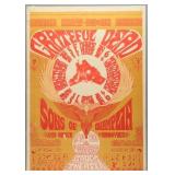 1967 Grateful Dead Straight Theater Poster