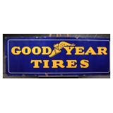 Double-sided Goodyear Tires Sign, 1940