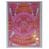 FD-119 Avalon Ballroom Postcard 1968