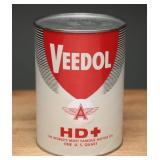 Veedol HD+ Quart Motor Oil Can, Full