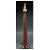 W.d. Allen Brass Fire Hose Nozzle, 1931