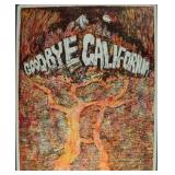 Goodbye California Poster, 1960s, William Whitaker