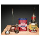 Mid-century Oil Cans and Containers Collection