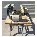 Powr-Kraft Table Saw with Motor, Model 50L-CM