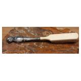 Antique Sterling Silver Vanity Brush, 22.48g