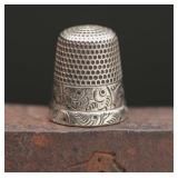 90% Coin Silver Thimble, 5.31g