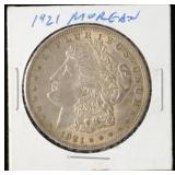 1921 P Morgan Silver Dollar