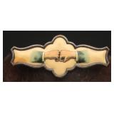 Antique IOOF "Clasped Hands" Celluloid Pin