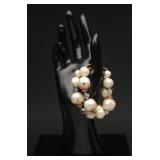 1950s Miriam Haskell Pearl Bracelet
