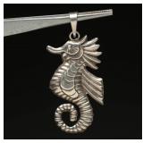 JEM Sterling Silver Seahorse Pendant