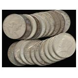 American Silver Half Dollars (20)