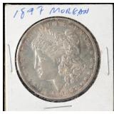 1897 P Morgan Silver Dollar