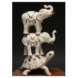 Lenox Woodland Jewels Elephant Shakers & Turtle