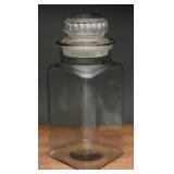 Whitall Tatum Style Apothecary Jar With Mushroom-