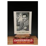 Chesterfield Mid-20th Century Ad Set with Joeï¿½Lou