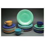 Fiesta Dinnerware Set, Multicolor, 23 Pieces