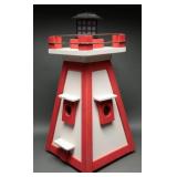 30' Wooden Battery Operated Lighthouse Decor