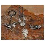 Roadrunner Motif Jewelry Set