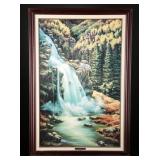 Lori Salisbury 'Day Dreams' Framed Wolf Print