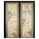 Suzhou Silk Embroidery Panels by Lady Qiu