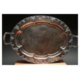 Middletown Plate Co. Silver-on-Copper Serving Tray