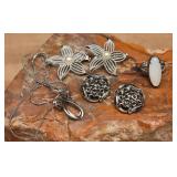 Vintage Jewelry Collection With Faux Pear