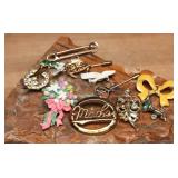 Vintage Brooch and Pin Collection