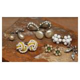 Clip-On Earring Collection, Mixed Styles