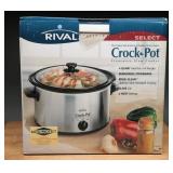 Rival Crock-Pot Stoneware Slow Cooker New in Box